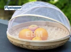 Voedselkap - Vliegenkapjes Bamboe Set 3 Stuks - Flystopper -Buitenkampeerwinkel 1200x880 6