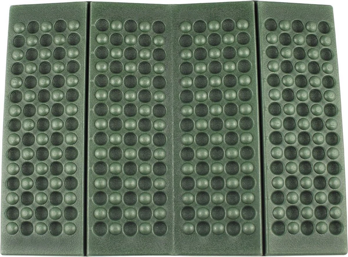Fox Outdoor - Thermisch Isolerend Kussen - Opvouwbaar Zitmatje - Legergroen/olijfgroen 1 Fox Outdoor - Thermisch Isolerend Kussen - Opvouwbaar Zitmatje - Legergroen/olijfgroen
