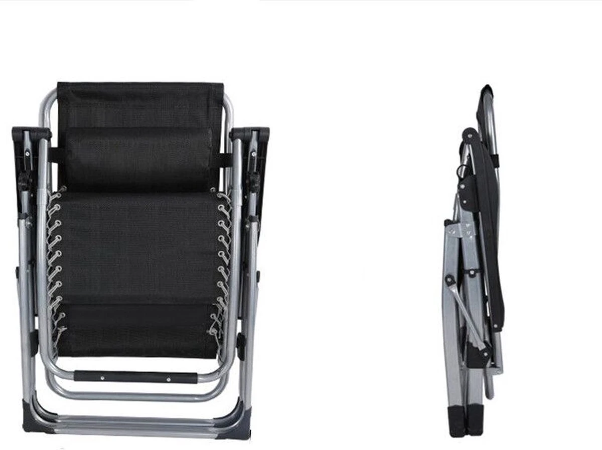 Campingstoel Relax - Ligstoel - Instelbaar En Inklapbare Standenstoel 4 Campingstoel Relax - Ligstoel - Instelbaar En Inklapbare Standenstoel - Afbeelding 4
