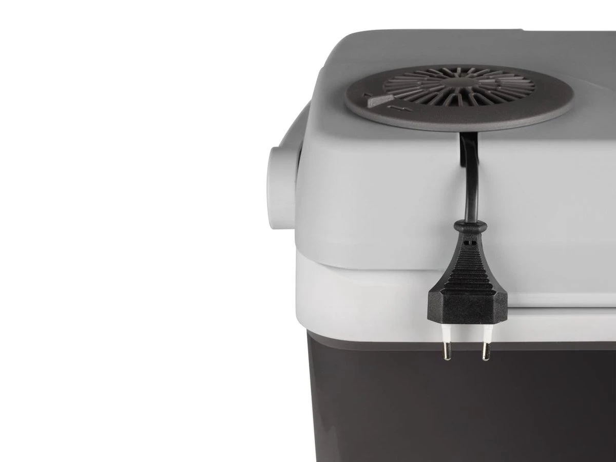 Tristar KB-7532 Koelbox 26 Liter - Koelbox Elektrisch - 12v Autolader En 230v Stopcontact - Koelt & Verwarmt - Grijs 12 Tristar KB-7532 Koelbox 26 Liter - Koelbox Elektrisch - 12v Autolader En 230v Stopcontact - Koelt & Verwarmt - Grijs - Afbeelding 12