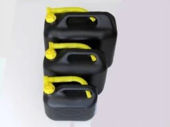 Dunlop Jerrycan 20 Liter - Benzine En Water - UN-Gecertificeerd Voor Gevaarlijke Vloeistoffen - Incl. Trechter/Benzineslang - Zwart/Geel -Buitenkampeerwinkel 1200x900 65