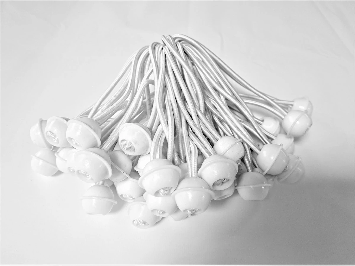 KC Partytent Elastiek Met Balletje | Lang | +/- 15 Cm | 40 Stuks 3 KC Partytent Elastiek Met Balletje | Lang | +/- 15 Cm | 40 Stuks - Afbeelding 3