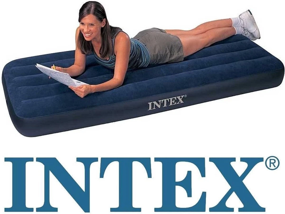 Intex Downy Twin Luchtbed - 1-persoons - 191x76x22 Cm 19 Intex Downy Twin Luchtbed - 1-persoons - 191x76x22 Cm - Afbeelding 19