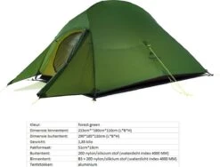 Cloud Up 3 Upgraded - Naturehike® - Tent 3 Persoons - Lichtgewicht Tent - Incl. Grondzeil - 20D 4000MM - Outdoor Kampeertent - Waterdicht - Hiking & Wandelen 21 Cloud Up 3 Upgraded - Naturehike® - Tent 3 Persoons - Lichtgewicht Tent - Incl. Grondzeil - 20D 4000MM - Outdoor Kampeertent - Waterdicht - Hiking & Wandelen -Buitenkampeerwinkel 1200x913 1
