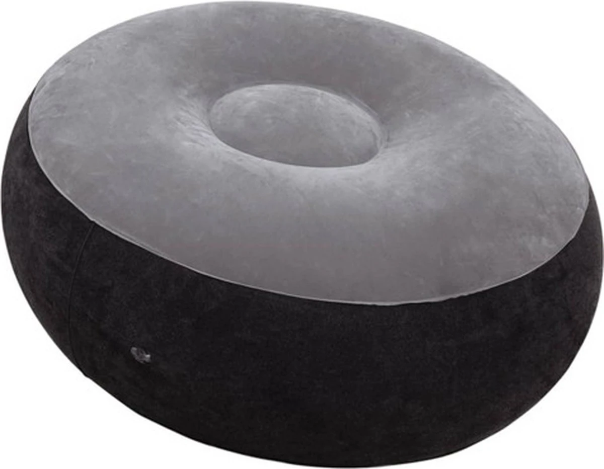 Intex Lounge Stoel - Ultra Lounge - Opblaasbaar - Grijs/zwart 5 Intex Lounge Stoel - Ultra Lounge - Opblaasbaar - Grijs/zwart - Afbeelding 5