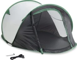 JEMIDI Tweepersoons Pop-up Tent - Opgooitent, Werptent Voor 2 Personen - Ideaal Als Festivaltent Of Kampeertent - Verschillende Kleuren -Buitenkampeerwinkel 1200x942 6