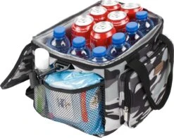 Packaway 4 Laags Geïsoleerde Koeltas - Lunchtas 15 Liter - Camouflage Grijs -Buitenkampeerwinkel 1200x952