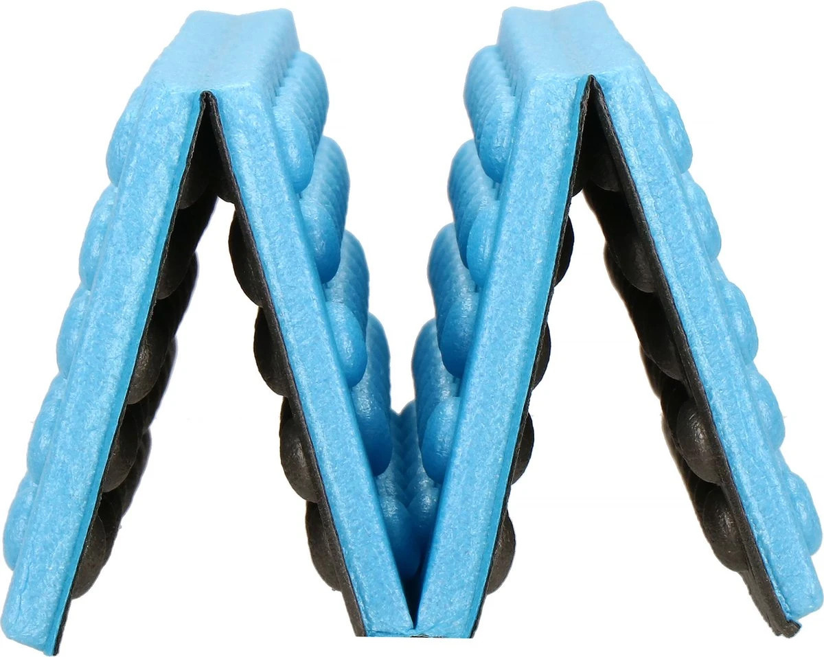 Springos Zitmat | Opvouwbaar Zitmatje | Zitkussen | 28 X 40 X 1 Cm | Blauw 4 Springos Zitmat | Opvouwbaar Zitmatje | Zitkussen | 28 X 40 X 1 Cm | Blauw - Afbeelding 4