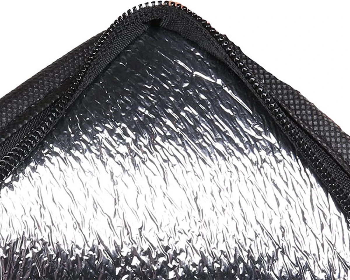 Merkloos 2 Stuks Geïsoleerde Koeltas Met Bodemplaat - Zwart 10 Merkloos 2 Stuks Geïsoleerde Koeltas Met Bodemplaat - Zwart - Afbeelding 10