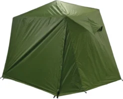 FisherPro Karpertent Met Stormcover – Vistent – Tent - Bescherming Tegen Zon En Wind – 100% Waterdichte Stormhoes – Met Handige Meeneemtas – Ook Geschikt Als Strandtent Of Festivaltent – Extra Veiligheid En Warmte Door Stormcover -Buitenkampeerwinkel 1200x960 3