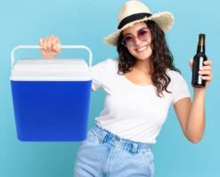 Niceey Thermo Elektrische Koelbox - 24 Liter - Koelbox Elektrisch 12v 230 Volt - Coolbox - Koelt & Verwarmt - Blauw -Buitenkampeerwinkel 1200x966 1