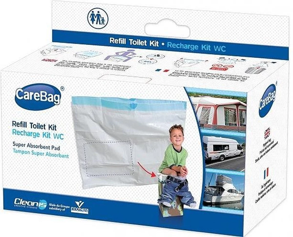 Care-Bag Droogtoilet 12st 6 Care-Bag Droogtoilet 12st - Afbeelding 6