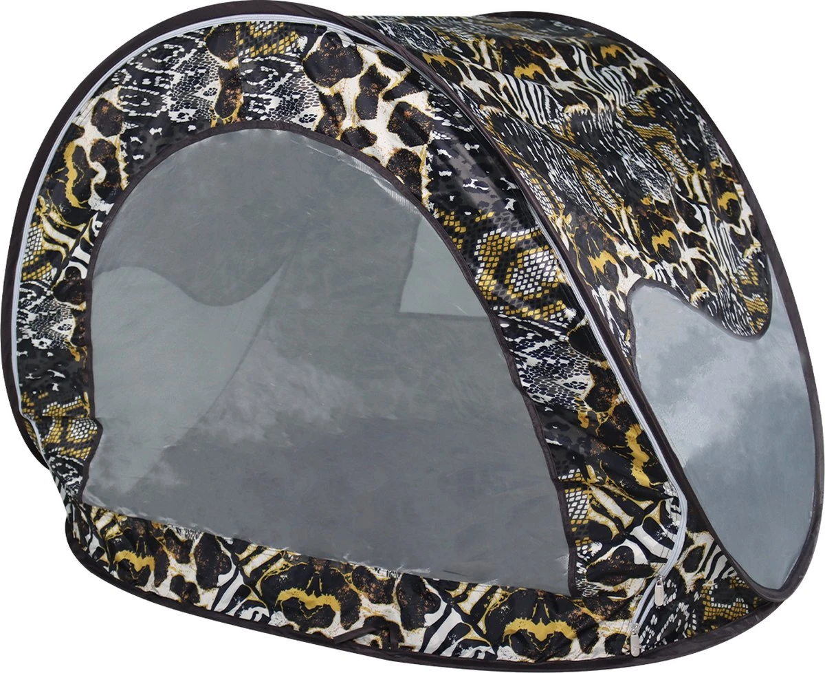 Deryan Luxe Pop Up Strandtent - Anti-UV 50+ - Zoo 2 Deryan Luxe Pop Up Strandtent - Anti-UV 50+ - Zoo - Afbeelding 2