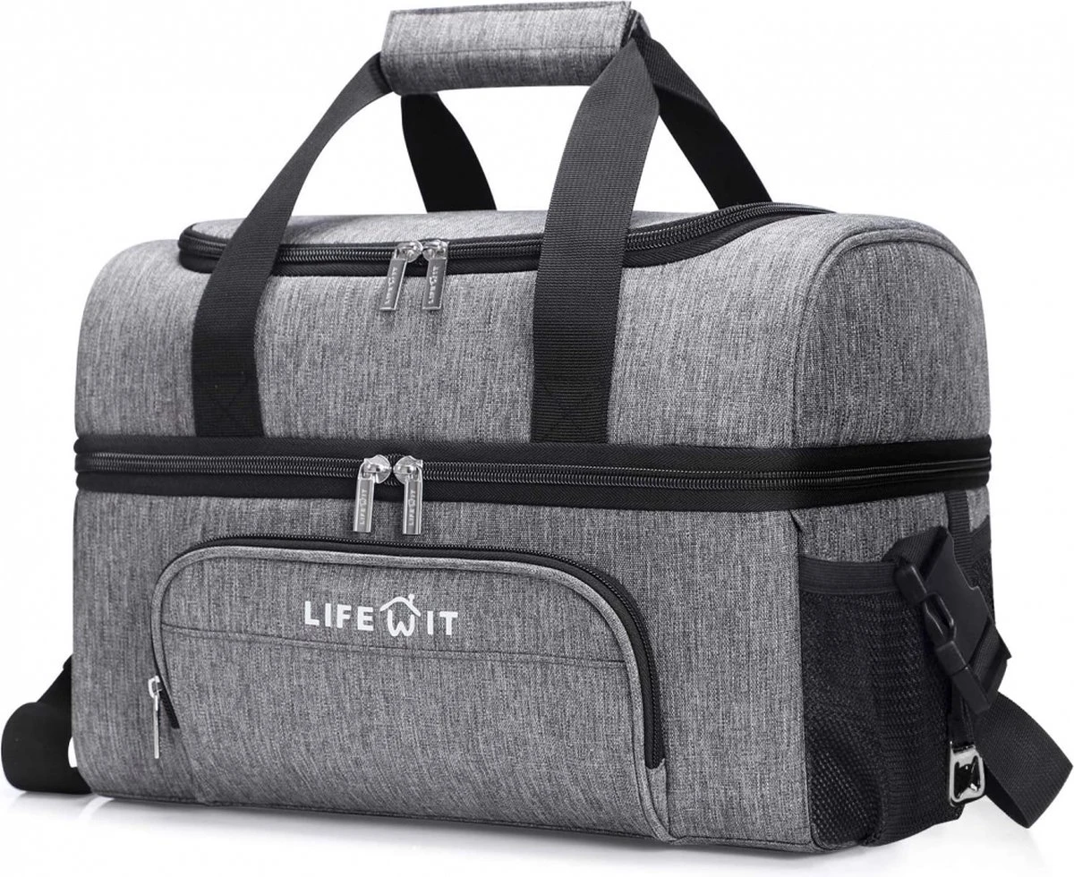 Lifewit 20L Koeltas | 20 Liter | Opvouwbaar | Koelbox-Koeltas | Isolatietas/ Picknicktas Voor Levensmiddelen / Grijs 1 Lifewit 20L Koeltas | 20 Liter | Opvouwbaar | Koelbox-Koeltas | Isolatietas/ Picknicktas Voor Levensmiddelen / Grijs