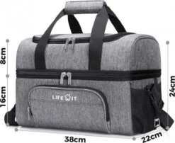 Lifewit 20L Koeltas | 20 Liter | Opvouwbaar | Koelbox-Koeltas | Isolatietas/ Picknicktas Voor Levensmiddelen / Grijs 13 Lifewit 20L Koeltas | 20 Liter | Opvouwbaar | Koelbox-Koeltas | Isolatietas/ Picknicktas Voor Levensmiddelen / Grijs -Buitenkampeerwinkel 1200x982 1