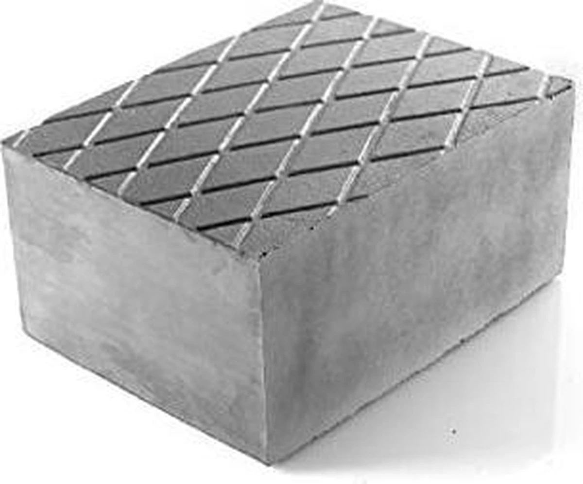 Rubberen Blok- Camper Levellers- Rubber Block Gummiklotz Gummiklötze Gummiauflage Gummiteller Hebebühne Grube 160x120x80 Mm Zwart Voor Autokrik, Trolleykrik En Pitjack 3 Rubberen Blok- Camper Levellers- Rubber Block Gummiklotz Gummiklötze Gummiauflage Gummiteller Hebebühne Grube 160x120x80 Mm Zwart Voor Autokrik, Trolleykrik En Pitjack - Afbeelding 3