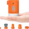 Flextail Gear Max Pump 2 Pro Luchtbedpomp - 4 In 1 - Luchtpomp, Lantaarn, Vacuümpomp, Noodpowerbank - Oranje