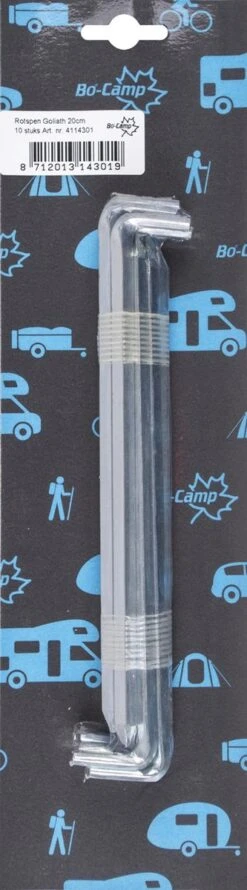 Bo-Camp Tentharing / Rotspen - Goliath - 10 Stuks X 20 Cm - Gegalvaniseerd Staal -Buitenkampeerwinkel 333x1200 1