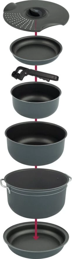 Bo-Camp Pannenset - Camping - 7-delig - Aluminium 25 Bo-Camp Pannenset - Camping - 7-delig - Aluminium -Buitenkampeerwinkel 333x1200