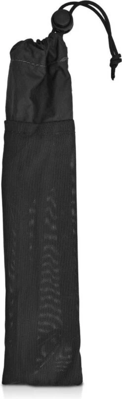 Navaris Campingbestek Van Titanium - Set Met Vork, Mes En Lepel - Bestekset Voor Onderweg En Op Reis - Inclusief Karabijnhaak En Bewaarzakje -Buitenkampeerwinkel 367x1200