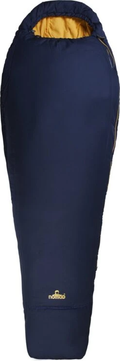 NOMAD Inca 750 - Mummy Slaapzak - 210 X 80/50 - Donkerblauw -Buitenkampeerwinkel 401x1200