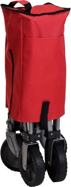 KOOPMAN Opvouwbare Bolderkar | Rood | 90 X 49 X 58 Cm -Buitenkampeerwinkel 454x1200 1