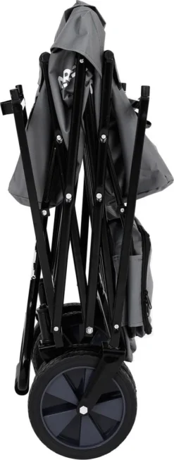 AREBOS Handwagen Vouwbare Dak Handwagen Vouwbare Trolley Uitrustingswagen Grijs -Buitenkampeerwinkel 454x1200 2