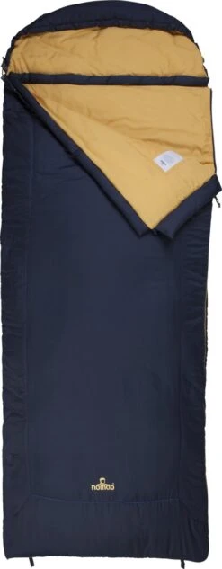 NOMAD® Aztec Comfort Slaapzak | 220x80cm Blauw | Lichtgewicht & Kwalitatief | Dekenmodel Slaapzak | Incl Hoes -Buitenkampeerwinkel 468x1200