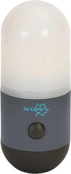 Bo-Camp Tafel-/hanglamp - Glow - High Power Led - 120 Lumen - Tentlamp - Grijs