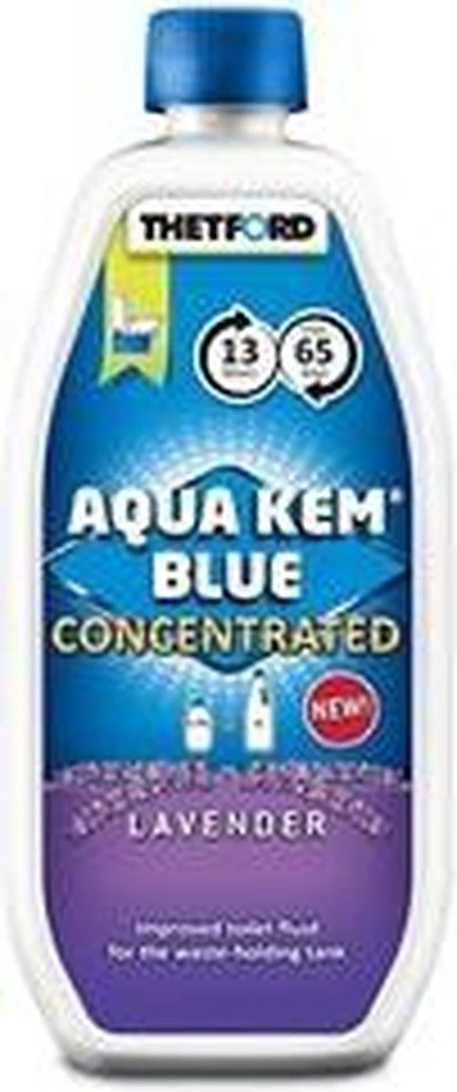 Thetford Aqua Kem Blue - Lavendel - Concentrated - 0,8L 4 Thetford Aqua Kem Blue - Lavendel - Concentrated - 0,8L - Afbeelding 4
