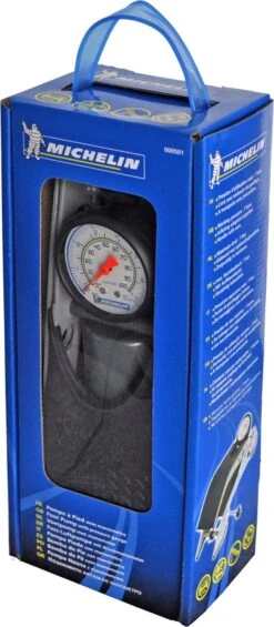 Michelin Voetpomp Met Manometer - 7 Bar -Buitenkampeerwinkel 525x1200