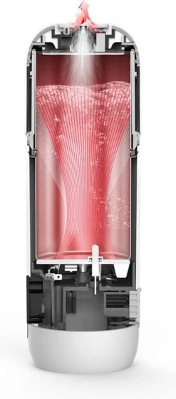 Deerma Draagbare Smart Waterkoker - Elektrische Slimme Drinkfles - Draagbaar Waterfles - Temperatuur Display - 350ML DR035S -Buitenkampeerwinkel 528x1200