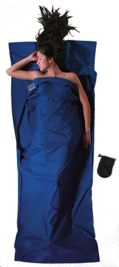 Cocoon TravelSheet - Lakenzak - Katoen - Ultramarine Blue -Buitenkampeerwinkel 538x1200 1