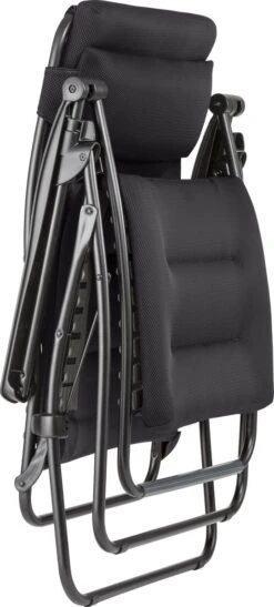 Lafuma RSX Clip Air Comfort - Relaxstoel - Verstelbaar - Inklapbaar - Zero Gravity - Acier -Buitenkampeerwinkel 542x1200