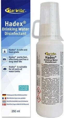 Hadex Drinkwater Desinfectie 250ml Fles