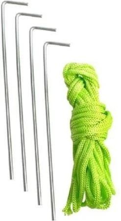 Merkloos 4 In 1 Pop-up Douchetent Voor Omkleden, Douchen, Toilet En Opslag - 1 Persoons Tent - Camping Douche En Omkleedtent - Inclusief Haringen En Draagtas - 190 X 110 X 110 Cm Blauw -Buitenkampeerwinkel 659x1200 1