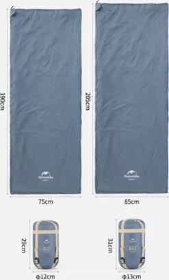 Naturehike® Slaapzak - Lichtgewicht - 205*85cm - Compact - Waterdicht - 3 Seizoenen Slaapzak Lente, Zomer & Herfst - Outdoor - Slaapzakken Volwassen & Kinderen -Buitenkampeerwinkel 726x1200
