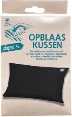 Bon Voyage - Opblaas Kussen - Extra Zacht