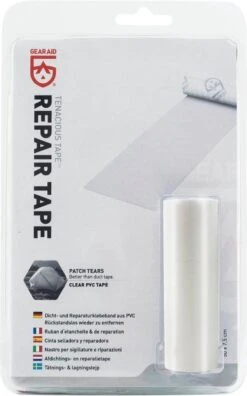 Gear Aid - Reparatie Tape - Tenacious - Universeel - Transparant