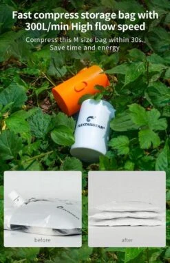 Flextail Gear Luchtbed Pomp Max Pump 2020 - Elektrische Luchtpomp Pomp Luchtbed 3600 MAh - Luchtbedpomp Oplaadbaar - Grijs -Buitenkampeerwinkel 775x1200 2