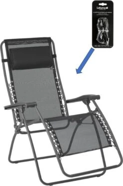 Vervangings Elastiek - Voor Lafuma RSX En RSXA - Zwart -Buitenkampeerwinkel 796x1200