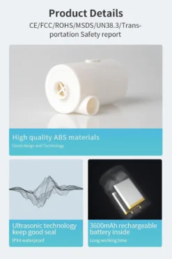 Flextail Gear Luchtbed Pomp Max Pump 2020 - Elektrische Luchtpomp Pomp Luchtbed 3600 MAh - Luchtbedpomp Oplaadbaar - Oranje -Buitenkampeerwinkel 797x1200 3