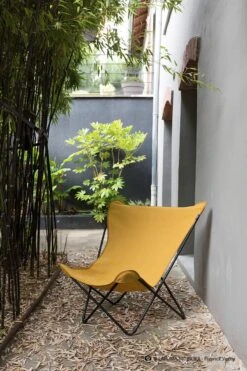 LAFUMA Pop Up XL - Vlinderstoel - Inklapbaar - Curry -Buitenkampeerwinkel 800x1200 5