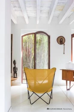 LAFUMA Pop Up XL - Vlinderstoel - Inklapbaar - Curry -Buitenkampeerwinkel 800x1200 6