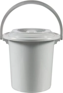 Curver Toiletemmer Met Deksel - 10L - 31 Cm - Lichtgrijs -Buitenkampeerwinkel 814x1200 4