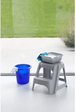 Curver One Step Opstapje Krukje - Lichtgrijs -Buitenkampeerwinkel 816x1200 2