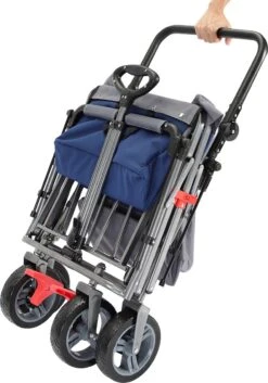 AREBOS Premium Steekwagen Met Dak Opvouwbare Tuinkar Handkar Bolderkar Blauw / Grijs 23 AREBOS Premium Steekwagen Met Dak Opvouwbare Tuinkar Handkar Bolderkar Blauw / Grijs -Buitenkampeerwinkel 840x1200 2