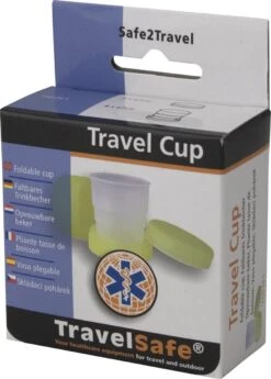 Travelsafe Travelcup - Opvouwbaar Bekertje - 80 Ml -Buitenkampeerwinkel 858x1200