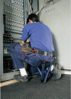 Walkstool - 3-Poots Krukje - Comfort 55 Cm - Verstelbaar - Zwart -Buitenkampeerwinkel 865x1200