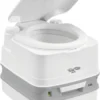 Thetford Qube 335 Porta Potti - Met Hold Down Kit - Wit
